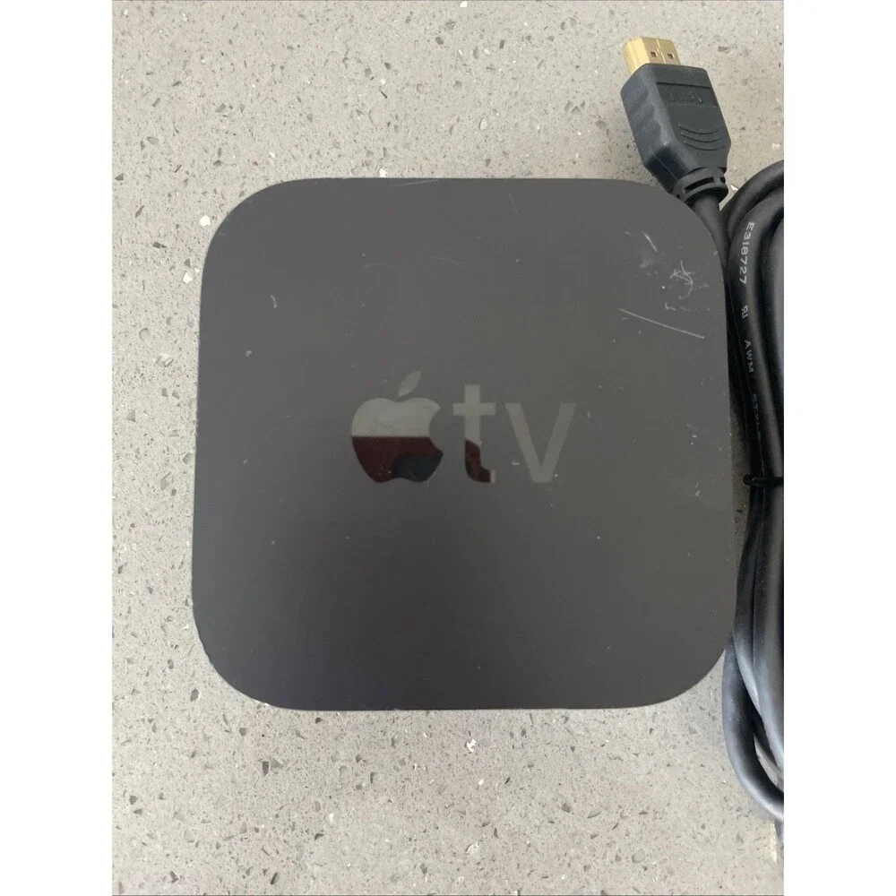 Apple TV A1625 32GB 4th Gen HD Media Streamer Unit Only Tested